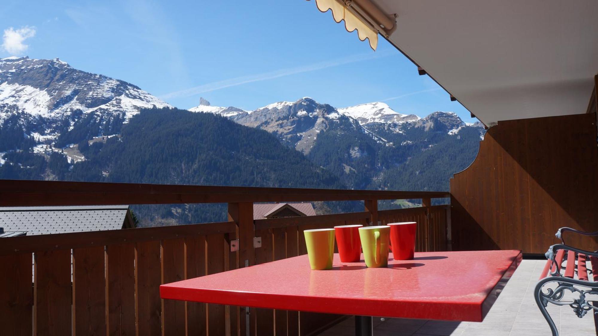 Chalet Bella Vista 6 Wengen Buitenkant foto